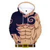 Мужские толстовка Осень Случай Капюшон Семь грехов 3d Хараджуку модная толстовка одежды аниме -рисунок удобный прохладный пуловер