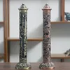 Fragrance Lamps Incense Censer Antique Vertical Buddha Home Decoration Hollow Carving Spice Burner For Office/Home Decor