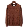 2023 Herrens designer tr￶jor Retro Dlassic Luxury Sweatshirt Men Arm Brev Broderi Rund hals Bekv￤m h￶gkvalitativ Jumper Fashion Cardigan f￶r kvinna