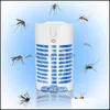 Other Home Garden Mute Mosquito Killer Indoor Electric Shock Household Repellent Zapper Insect Lamp Led Mosquitoes Trap Drop Deliv Dhk0T