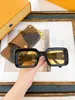 Summer Sunglasses For Women Men 1592 Style Anti-Ultraviolet Retro Plate Square Frameless Fashion Glasses With Box