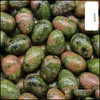 Stone 30Mm Natural Crystal Jade Agate Stone Easter Charm Egg Shaped Colored Eggs Teardrop Gemstone Beads Accessories Wholesale Drop Dhscd