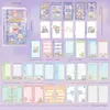 1st A6 Cute Mini Loose Leaf Planner Notebook Portable Journal Notepad With Ring Soft PVC Cover varje vecka f￶r att g￶ra g￥va