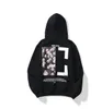 OFFes Flower Designer Fashion Herren Hoodies X Bedruckter Hoodie Unisex Damen Kapuzenpulli Asiatische Größe