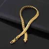 Unisex Men039s Punk Gold Bracelet Chain Wristband Bangle Hip Hop Jewelry Hand Charm Accessories for Men299t9008984