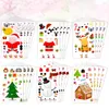 Cadeau Wrap Sticker Noël Stickers Party Kids Favor Adhésif Your Make Décoratif Holiday Stickers Poalbum Scrapbooking Diysupplies Propre