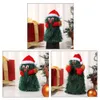 Plush Dolls Christmas Tree Rotating Dancing Singing Cute Electric Xmas Doll Funny Musical Toy Home Decoration 221109