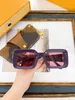 Óculos de sol de verão para homens homens 1592 estilo anti-ultraviolet retro placa quadrada sem moldura copos com caixa