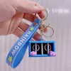 Rainbow Friend Silicone Mini Keychain Dekorativa valfria barngåva