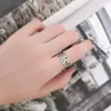 Anneaux de mariage charmant Boho grande feuille pour les femmes Vintage bague 2022 Knuckle femme mode bijoux cadeaux