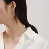 t tiff hoop earrings 925シルバーチャームイヤリング女性ジュエリーの絶妙な職人技