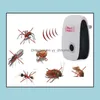 Pest Control Mosquito Killer Pest Reject Electronic Mtipurpose Trasonic Repeller Rat Mouse Repellent Anti Rodent Bug Drop Delivery H Dheig