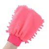 Gants de lavage en microfibre Chenille, polaire de corail, éponge de voiture Anthozoan, chiffon de lavage, soins et nettoyage, YSJ48