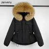 Mulheres para baixo parkas grande real pele de guaxinim com capuz casaco de inverno 90% jaqueta de pato mulheres curto feminino puffer pena impermeável 221110