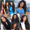 Lace Wigs Water Curly Front Brazilian For Women Real Human Hair T Part 30 Inch Wet and Wavy Frontal Wig 221109