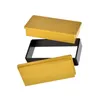 Accessori rosineer stampo pre-pressione rettangolare 3 "x 5" kit di attrezzi da tacca alimentare in alluminio anodizzato d'oro