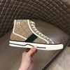 Designer Tennis 1977 multicolor Sneakers Canvas Luxe Schoenen Beige Blauw Gewassen Jacquard Denim Dames Ace Rubberen Zool schoen Basketbalschoenen 001