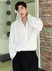 Men's Casual Shirts Men's Color Striped Solid Thin Section Breathable Men's Shirt 2023 Korean Style Fashio Versatile Loose Blouse