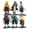 Figures toy manga Tanjiro Nezuko Agatsuma Zenitsu Inosuke Tomioka Yoshio