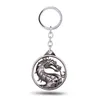 Keychains MS JEWELS 3D Cool Gragon Game Mortal Kombat Keychain Metal Key Rings For Gift Chaveiro Chain Jewelry