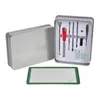 Accessories Cleaning Tool Kit Rosineer Concentrate Collection Carving with Silicone Mat Cleaning Prep Pads and Metal Case