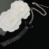 Fashion Love Diamond Necklace örhängen Pearl Designer örhängen Studs Women Jewelry Set gåva till festjubileum