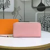 M80402 Top Coin Poundes Wallet Designer Women Long Wallets Classic Brands Leather Fashion Presh Pres