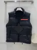 Piumino da uomo Parka nero Piumino Gilet Autunno Inverno Uomo Colletto alla coreana Cappuccio nascosto Anatra impermeabile Gilet senza maniche ZN162 221110