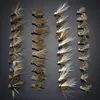 Extérieur 40 pièces Elk Wing Caddis mouches sèches truite mouche leurres de pêche poisson leurre haute qualité accessoires de pêche fournitures avec crochet 255S1305342