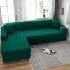 Stuhlhussen Einfachheit Sofa für Wohnzimmer Modernes Design Waschbarer Schonbezug Einfarbiger Liegebezug 1/2/3/4 Sitzer