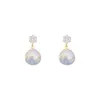 Pearl Charm Ear Studs Women's Design Sense Advanced Unique Buckle New Fashion örhängen