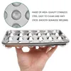 Baking Moulds Stainless Steel Ice Mold DIY Molds Freezer Juice Square Tray Popsicle Barrel Maker