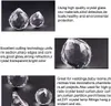 Party Decoration Clear Crystal Chandelier Lamp Lighting Drops Pendants Balls Hanging Glass Prisms Parts Suncatcher Home/House Decor XB1