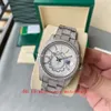 5 Star Super 17 стиля Full Diamond Watch Hame-Hudwerler из нержавеющей стали из белого золота 42-мм часы 326934 Автоматические 18-километровые часы для сапфира мужские наручные часы Мужские.