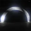 Украшение вечеринки Jarown Led Meteor Light Wedding Facdrop ​​Arch Dishing Decor 13 Style Romantic Plips сцены на открытом воздухе