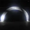 Feestdecoratie JArown Led Meteor Light Wedding Backdrop Arch Birthday Decor 13 Style Romantic Strips Stage Outdoor