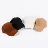 Gorras de bola 2022 Sombrero de piel de cordero Femenino Otoño e invierno Versión al aire libre Cálido Ajustable Gorra de béisbol de felpa