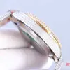 2023Wristwatches Diamond Mens Watch 40mm Arabic Sifferals Sapphire Automatisk mekanisk klocka Stainls Steel Strap Life Waterproof Dign Wristwatch Montre Denaow