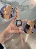 Slim Watch Band echtes Kuhleder für Apple Watch Straps 45 mm 42 mm 38 mm 40 mm iwatch 3 4 5 7 41 mm Bänder Metallanschluss Perlendiona1079015