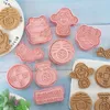 Backformen 8 stücke Frühling Festival Cookie Cutter Set Kunststoff Chinesische Werkzeuge Dekorieren Keks Schneider Jahr Kuchen Form S G0a5