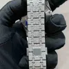 20232022 Nieuwe versie Ston Skeleton Watch Pass TT Mens Diamonds Top Kwaliteit Mechanische Eta Movement Luxe Iced OU