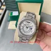 5 Star Super 17 стиля Full Diamond Watch Hame-Hudwerler из нержавеющей стали из белого золота 42-мм часы 326934 Автоматические 18-километровые часы для сапфира мужские наручные часы Мужские.