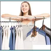 Hangers Racks Magic Hangers Space Saving For Clothes Dorms Bedroom Apartments Clothing Rack Suitable Jackets Sweaters Shirts Drop Dhems