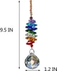 Decoração de festa 30mm lustre cristais bola prismas arco-íris octógono chacra suncatcher para presente árvore de natal ornamento pendurado xb1