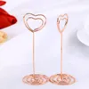 Party Decoration Holder Table Holders Po Place Stand Number Name Clip Picture Menu Clips Memo Wedding Heart Paper Note Sign Food Shaped