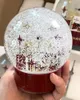 2023 editie C Classics Red Christmas Snow Globe met parfumfles in Crystal Ball voor speciale verjaardag Nieuwigheid VIP Gift3419602