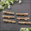 Hårklipp Barrettes Hårklämmor Barrettes Natural Shell For Women Barrette Fashion Simated Pearl Hairpins Trendy Handmade Accessor Dhds6