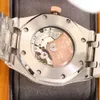 Zegarki na rękę ręcznie robione diamenty zegarek męski automatyczny zegarek mechaniczny 40mm z wysadzanym diamentami stalowym szafirowym zegarkiem biznesowym Montre de Luxe prezenty