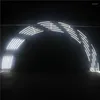 パーティーの装飾Jarown LED Meteor Light Wedding Dackdrop Arch Birthday Decor 13スタイルロマンチックなストリップステージ屋外ステージ