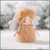 Christmas Decorations Christmas Pendant Dolls Boys Girls Tree Hanging Ornament Xmas New Year Infant Plush Gift Toys Drop Delivery Ho Dhcst